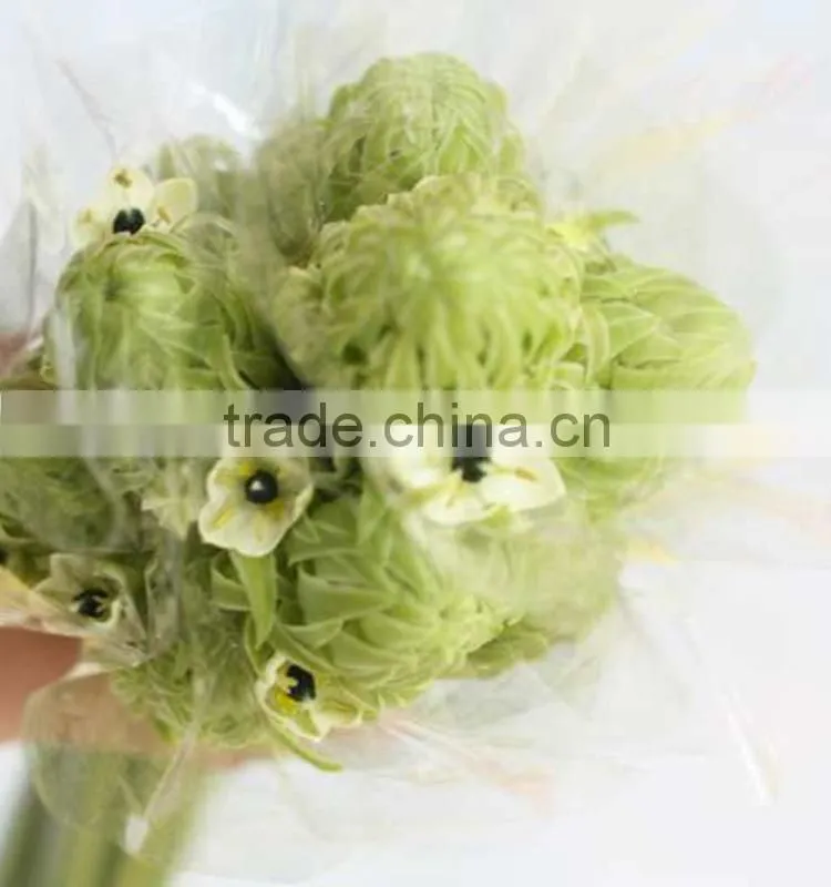 Natural OEM velvet felt flower