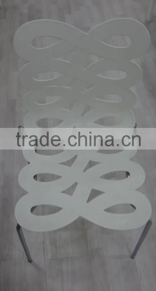 Morden plastic chairs
