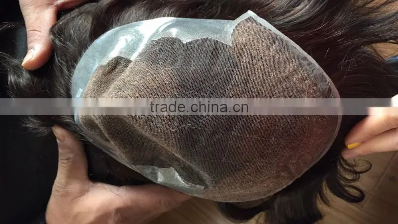 cheap toupee for men natural color can change color and restyle