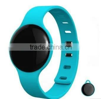 QT-ZH06 synchronous data ,message/call reminder anti-lost bracelet with heart rate