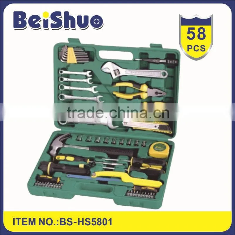 58pc Household Hand Tool Set/Repair Tool/Hand Tool Kit/BS-HS5801