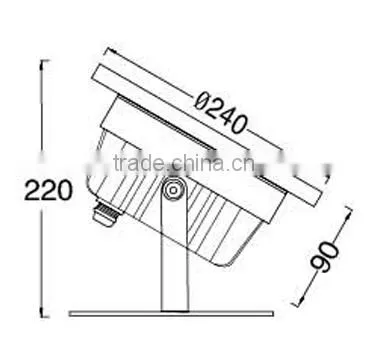Led Underwater Light 3W 5W 7W 9W 12W 24W IP68 AC12-36V Water light LED