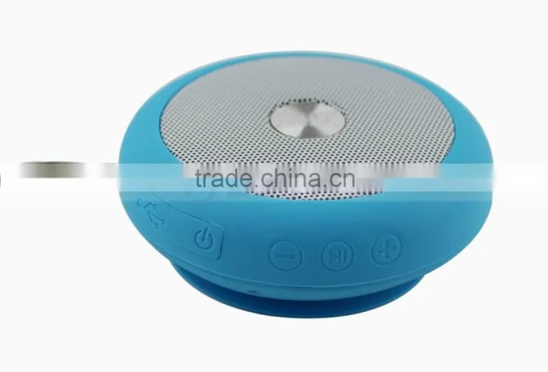 Outdoor Mini Shockprrof Waterproof Speakers Flexable Bluetooth Bathe Mushroom Cloud Speaker With Kaychain
