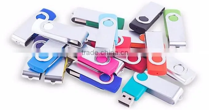 Mixed Colours Swivel Usb Drive 8Gb