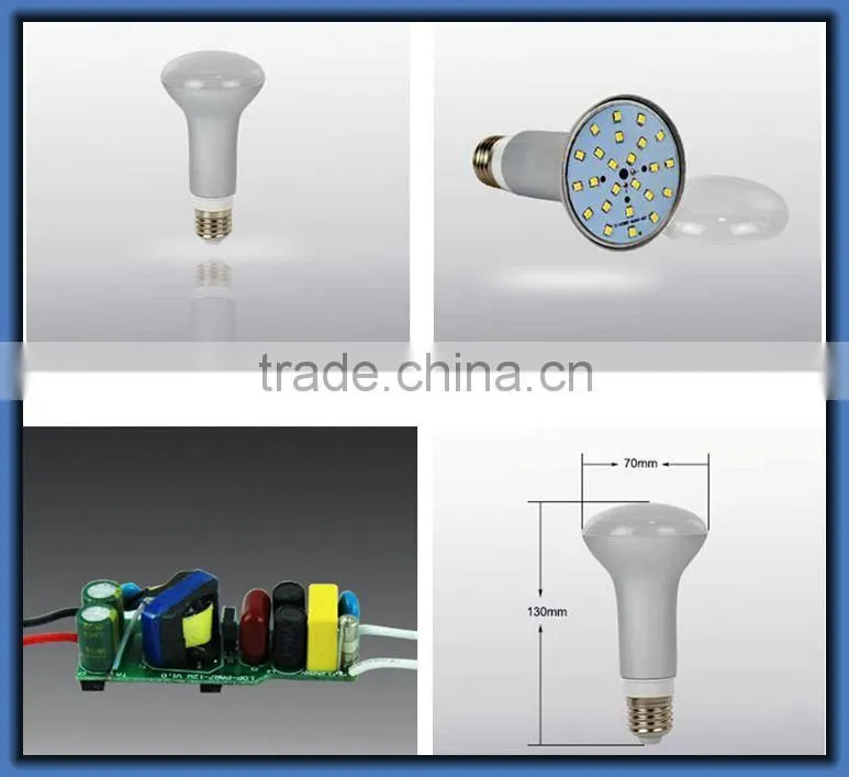 12W 168x90mm E26 E27 aluminum light bulb reflector par bulb