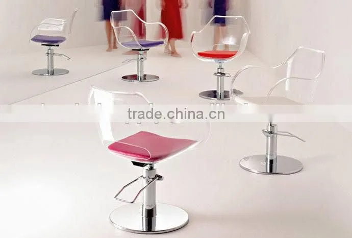 2015 New Design Acrylic Height Adjustable Bar Chair