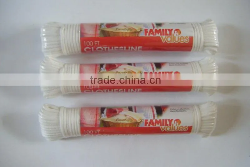 50ft cotton & polypropylene clothesline