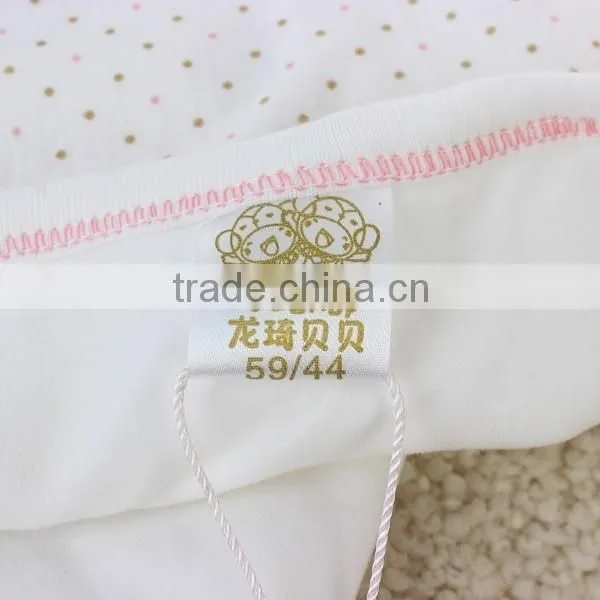 BB-MS-023 Plain White Polka Dot and Cute Cartoon Pattern Baby Hooded Towel