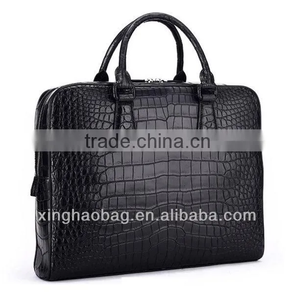 Big designer crocodile bag bali moroccan leather bag for man