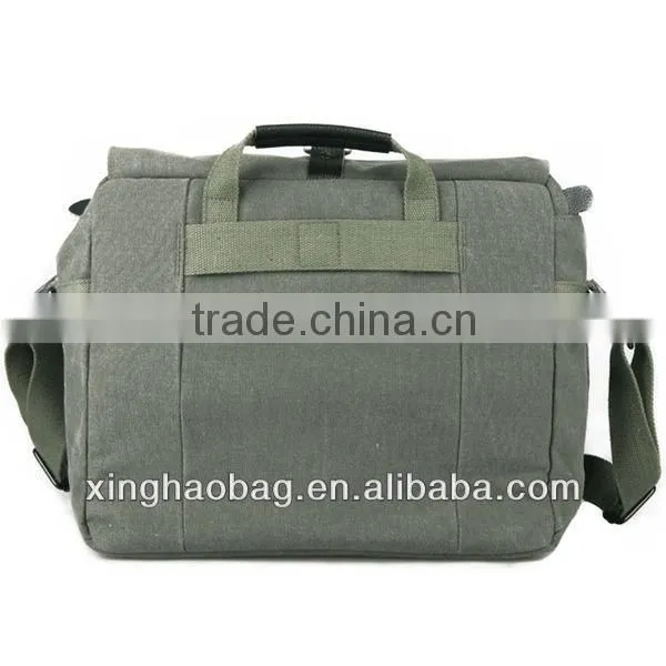 Professional anti-vibration waterproof funky vintage canvas camera bag