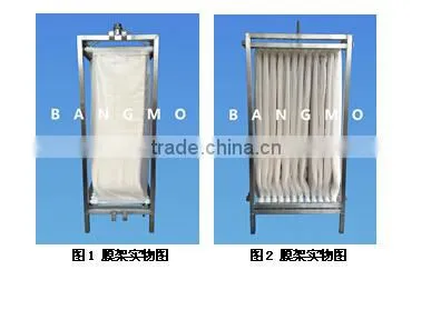 waste water treatment mbr membrane 100L/d micro filtration membrane water pump