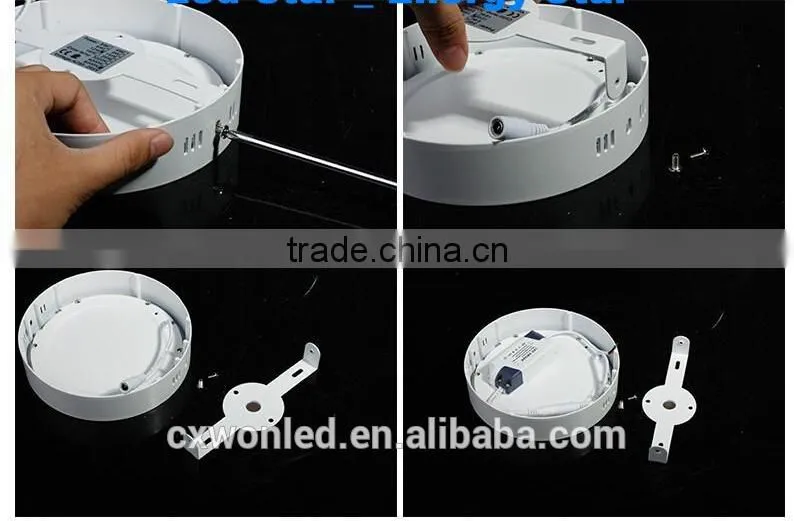 85-265V surface mounted 9w panel LED ceiling light with CE and ROHS