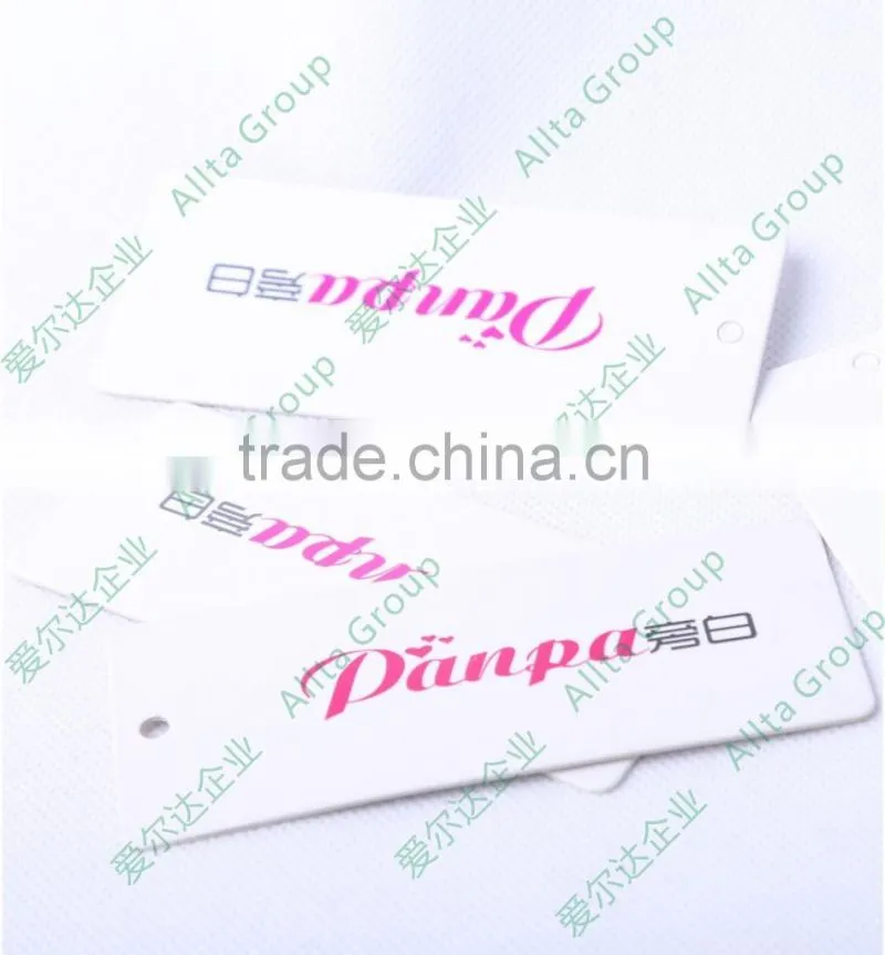 Factory customize printed china hang tags