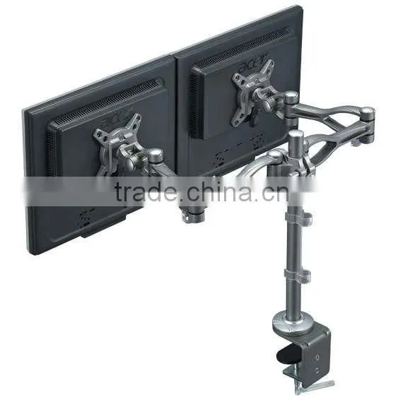 Quick release Double LCD/monitor arm