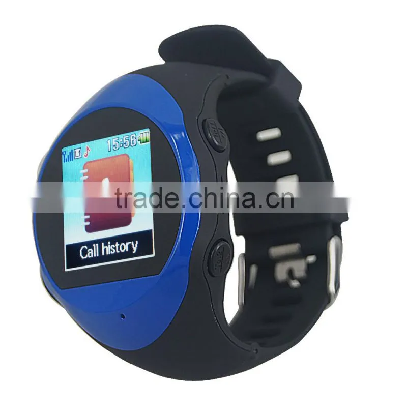 GSM Phone Call SOS Key GPS and LBS Baby Smart Watch BB70