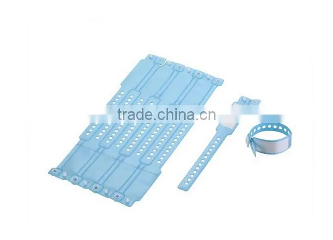 High quality baby medical hospital blank id bracelet