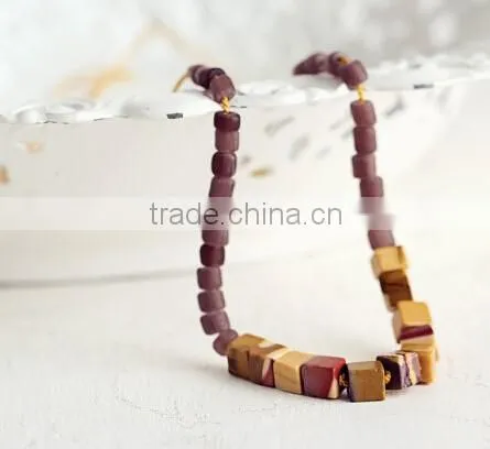 rubby zoisite Natural gemstone for necklace/bracelet fittings