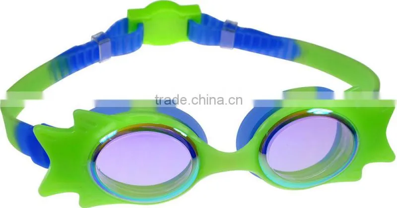 2015 Best waterproof anti fog swimming goggles for children