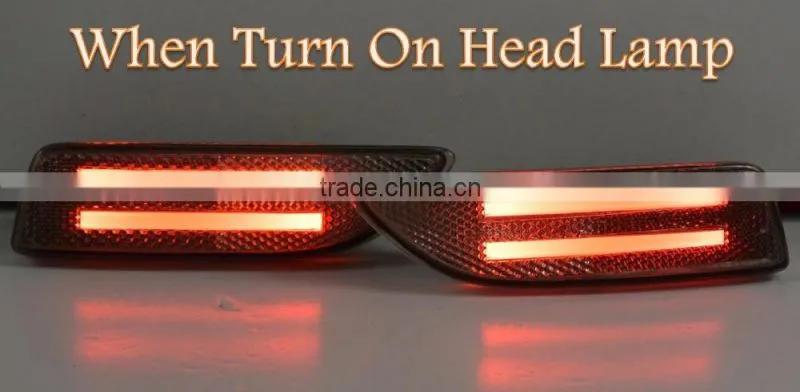 BODY KIT FOR LEXUS CT200H Car Tail LED Red Brake REAR BUMPER LIGHT