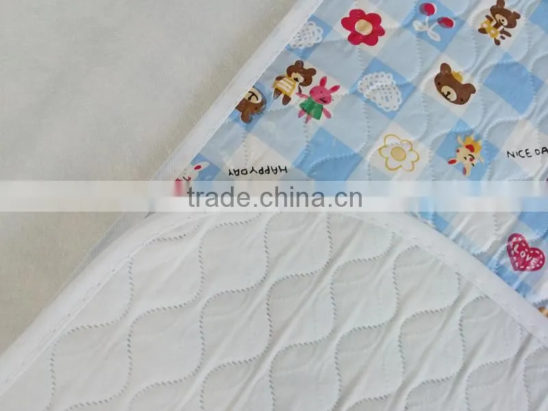 PVC/PE baby changing mat, waterproof & easy care & wipe clean & any sizes