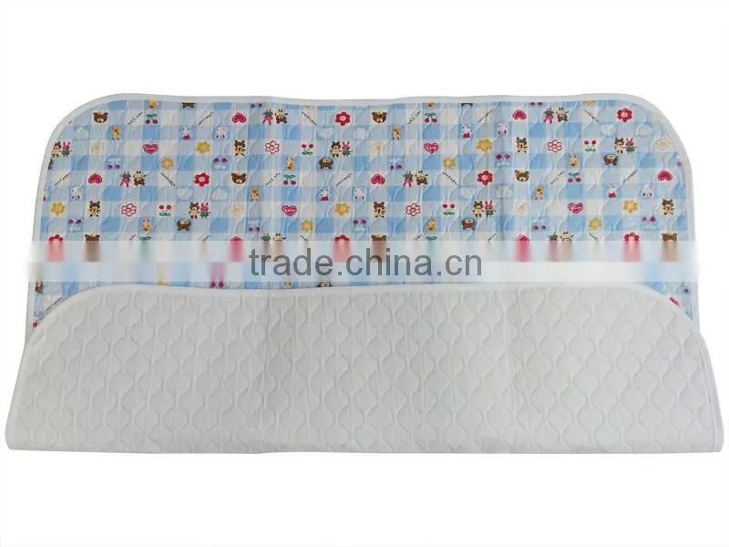 PVC/PE baby changing mat, waterproof & easy care & wipe clean & any sizes