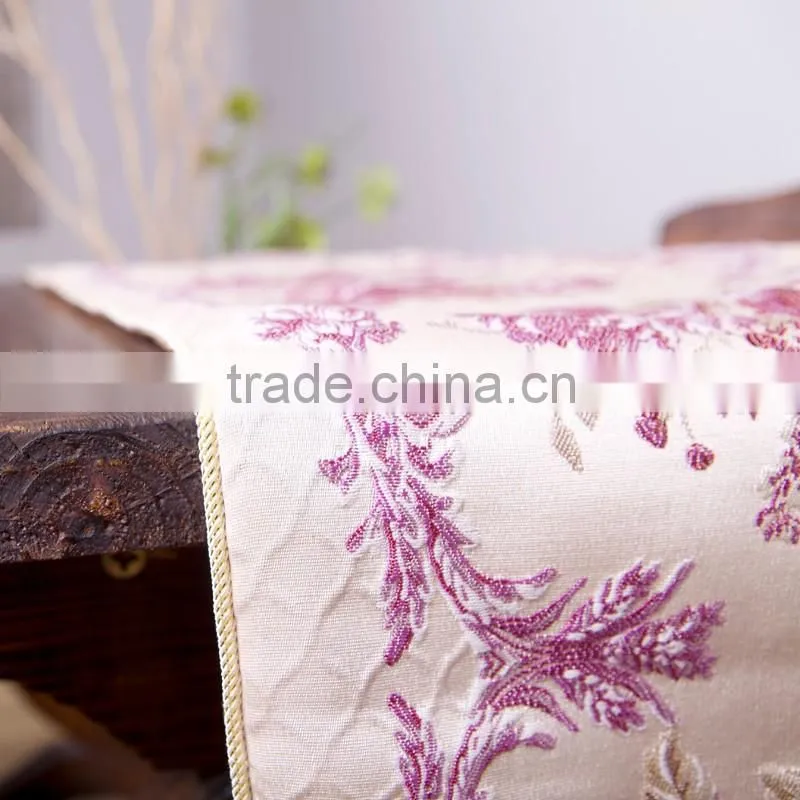 PLUS Chevron Beaded Elegant Table Runner Oriental