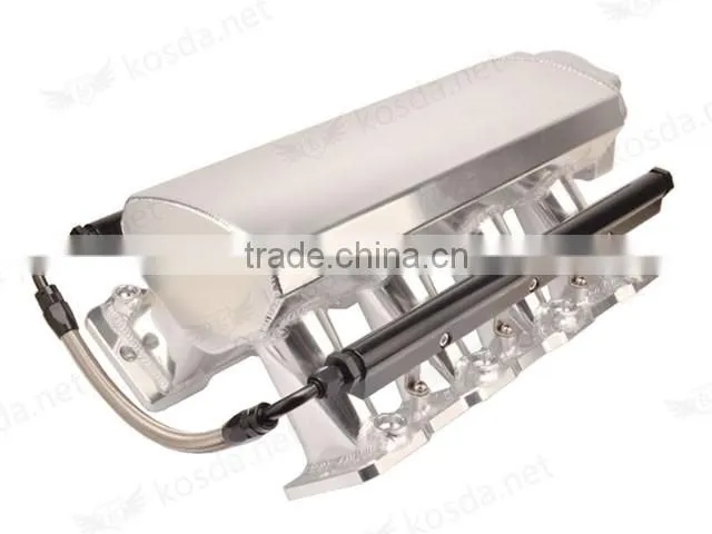 LS1 LS2 LS6 LSX Dual Turbo manifold with fuel rails , intake manifold aluminum casting