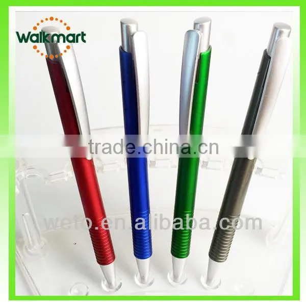 simple ballpoint pen with printing logo