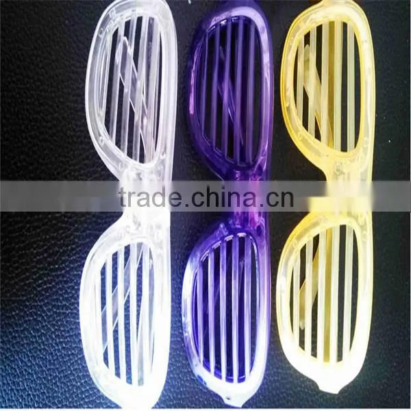 New Plastic optical glasses With Flashing Light glasses frame