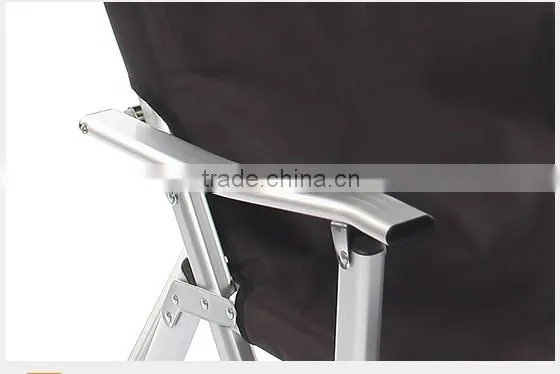 folding outdoor fishing aluminum armrest chair with EN581-1&-2