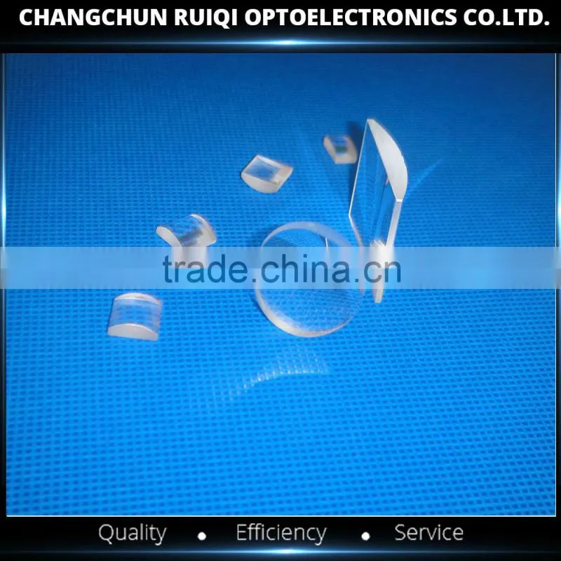 Fused Silica convex concave cylindrical lens