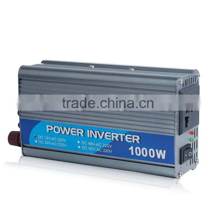 2016 New 1000w inverter modified sine wave power inverter 12v to 220v off grid inverter