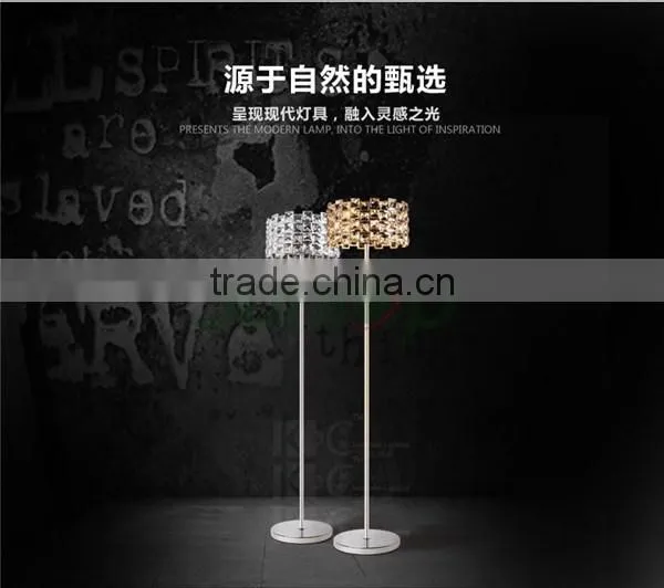2015 Modern floor lamps/K9 Crystal floor lighting/in the living room/bedroom/restaurant/indoor lights