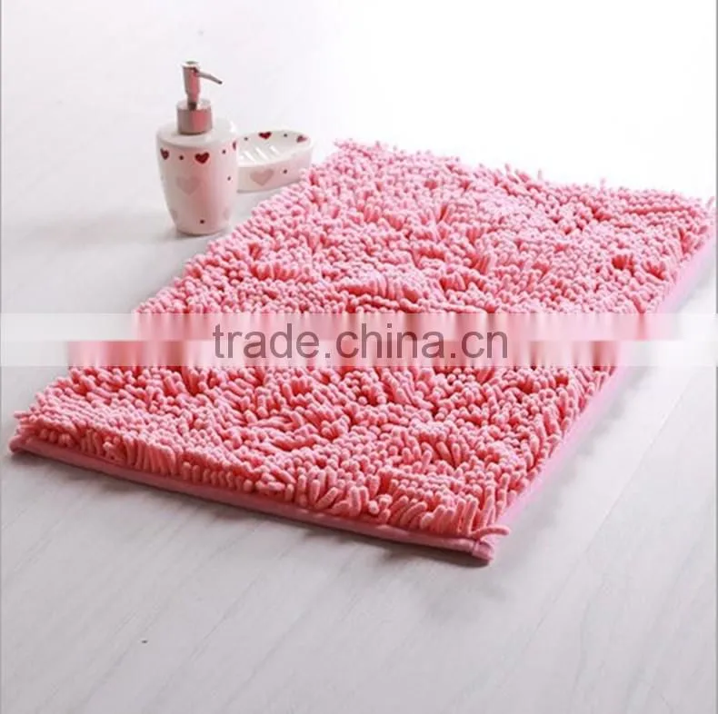 Anti-Slip shaggy Chenille floor mat