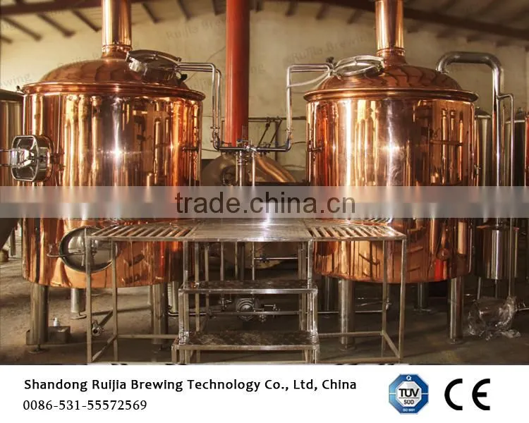500 liter electric beer brew kettle/whirlpool tun brewery equipment manufacture