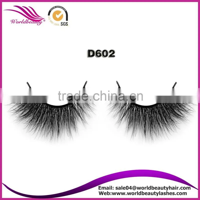 Newest Siberian handmade multi-layer hotsale 3D mink eyelash D602