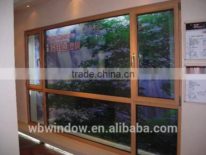 Hot economic UPVC fix window and double casement window with high quality/cheap price