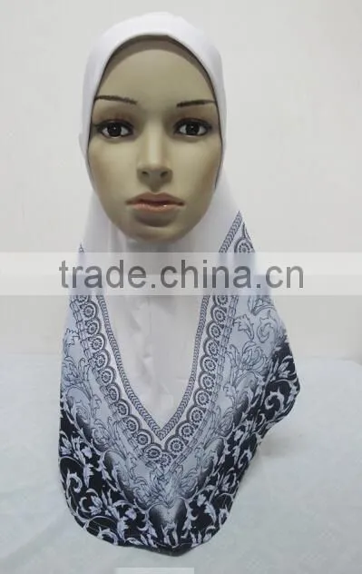 H294 latest muslim hijab with beautiful prints,muslim scarf