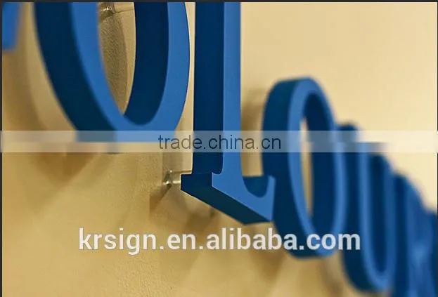 Acrylic mini letter sign manufacturer for logo material