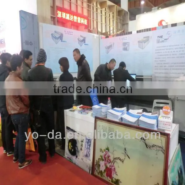 A3/A4 folded brochure printing machine! a3/a4 ceramic title printing machie!