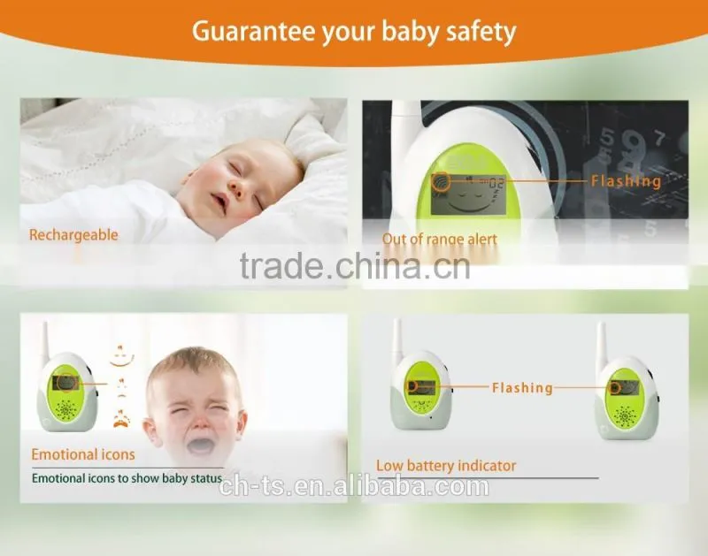 Long range radio baby phone,Analogue Audio Baby Phone