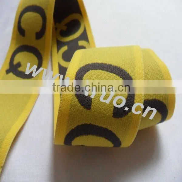 Jacquard Colored elastic webbing for underwear