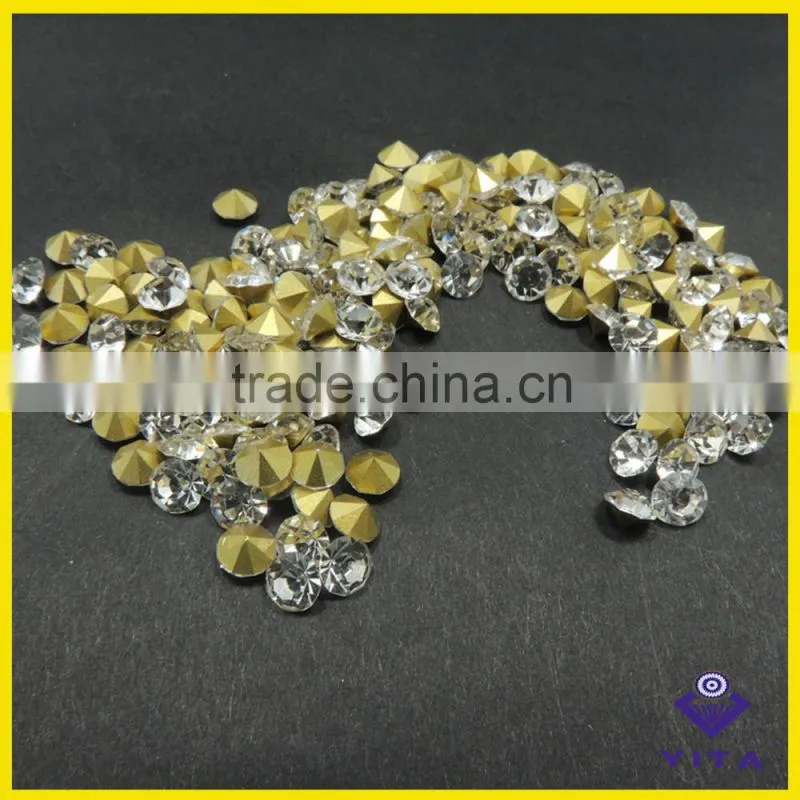 High quality glass strass design for garments