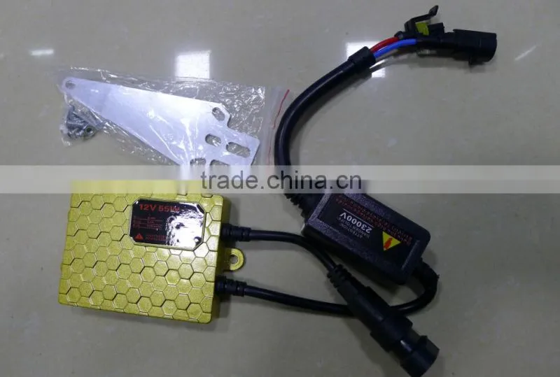 China Factory Wholesale Golden HID Xenon Ballast 12V 55W