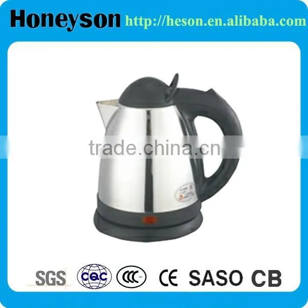 Superior quality electric water kettle (304 stainless steel + STRIX controller)