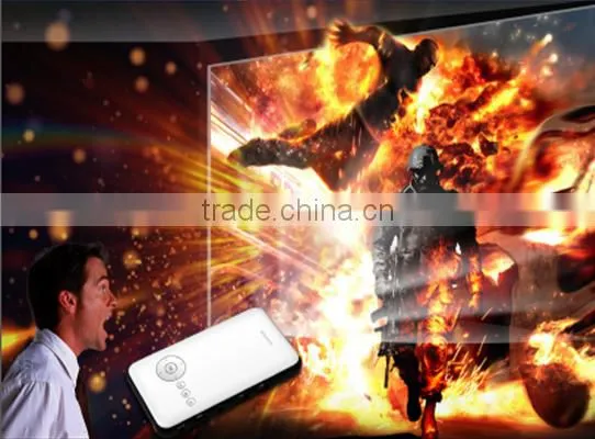 2016 Foison New Built-in Wifi DLP Smart Micro Projector for home theater use with Mini system