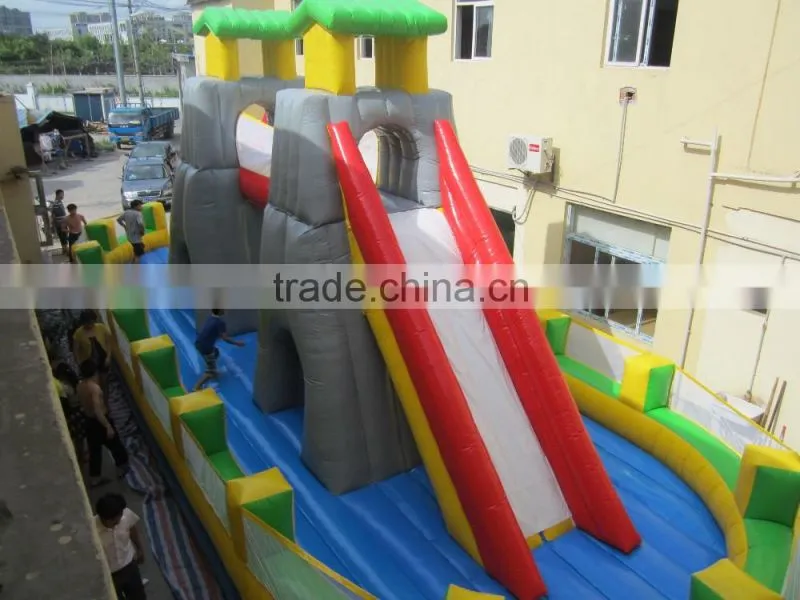 Cheap Inflatable Amusement Park adult bounce house for Kids