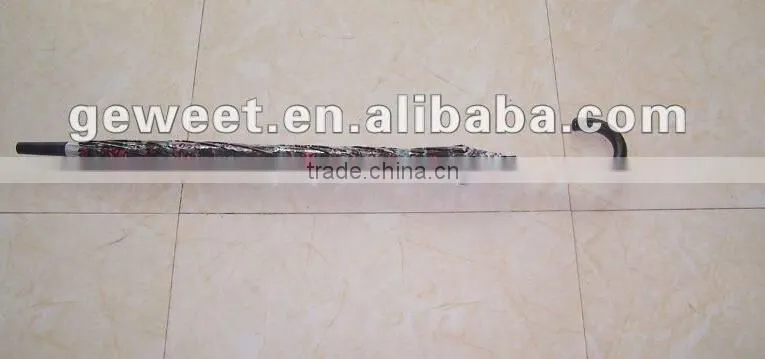 OEM wholesale and factory manufacturing new promotional straight promotional outdoor transparent gift umbrella