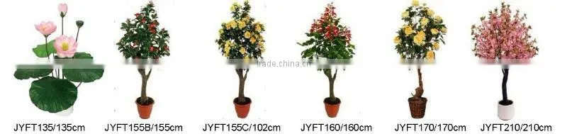 silk high quality artificial cherry blossom flower tree for decoration