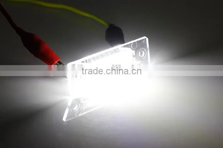 200 ma current 12V led license plate light bolts led license light for VW